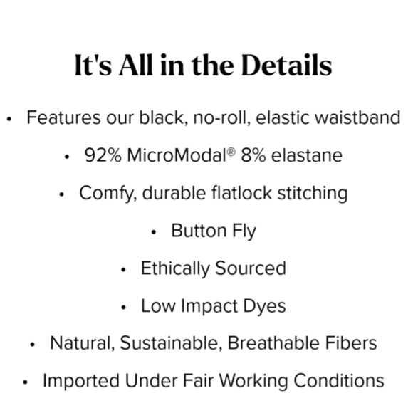 Me Undies button Boxer men size Medium NWOT - Picture 3 of 11